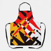 4 Nationale Schorten gepersonaliseerd Schort voor  (Voorkant)