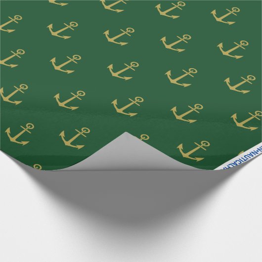 #4 Nautische haven inpakpapier (Hoek)