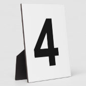 4 - nummer vier fotoplaat (Zijkant)