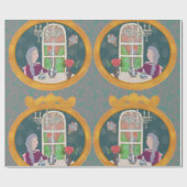 4 O’Clock in LALATOWN Wrapping Paper 2 Cadeaupapier (Vlak)