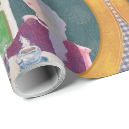 4 O’Clock in LALATOWN Wrapping Paper 3 Cadeaupapier (Rol Hoek)