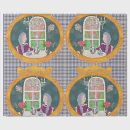 4 O’Clock in LALATOWN Wrapping Paper 3 Cadeaupapier