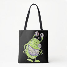 4-oog monster groen alien