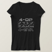 4-OP 4-EVA - 4-Operator FM Synthese T-shirt (Design voorkant)