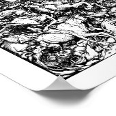 4 Paarden van de Apocalyps Poster (Hoek)