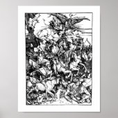 4 Paarden van de Apocalyps Poster (Voorkant)
