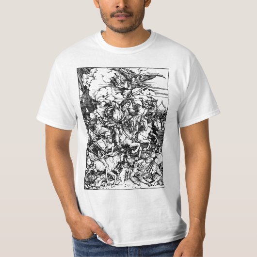 4 Paarden van de Apocalyps T-shirt (Voorkant)