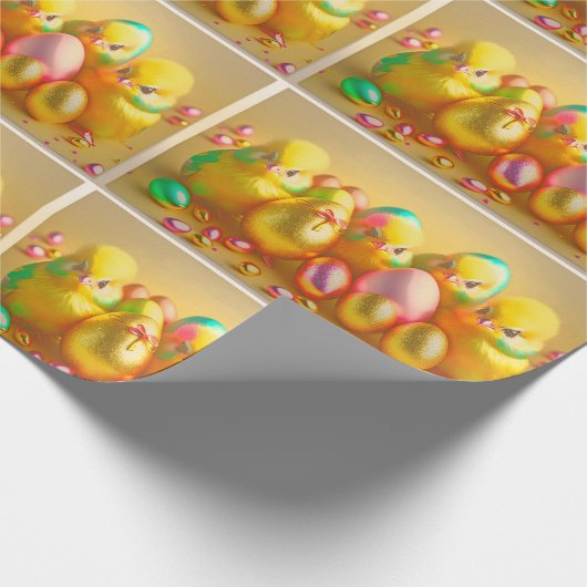 4 Paaskip Collectie Cadeaupapier (Hoek)