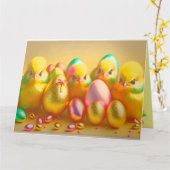 4 Paaskip Collectie Kaart (Gele Bloem)