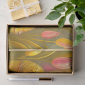 4 Paaskip en Collectie van de bloemen Tissuepapier (Geschenk)