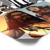 4 pagina's 16 balken: "Comics are Hip Hop" Poster (Hoek)