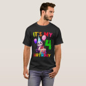 4 Panda 4e Panda T-shirt (Voorkant volledig)