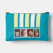 4 photo add name white blue yellow etui (Voorkant)