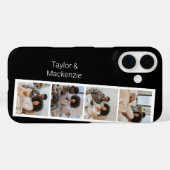4 Photo Booth Modern Gepersonaliseerd Case-Mate iPhone Case (Achterkant (horizontaal))