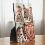 4 Photo Collage Cute Baby Picture Instagram Fotoplaat<br><div class="desc">Capture your baby’s cutest moments with this Baby 4-Photo Collage Instagram-Style Plaque, designed to showcase four special photos in a clean, social-inspired grid layout. Perfect for nurseries, desks, or gifting to grandparents, this personalized plaque brings charm and modern style to any space. Add your baby’s name, birthdate, or a sweet...</div>