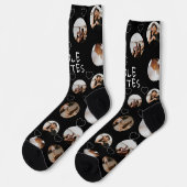 4 Photo Collage Sole Mates (grappig spel op ziel) Sokken (Links)