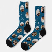 4 Photo Collage Sole Mates (grappig spel op ziel) Sokken (Links)