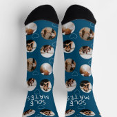 4 Photo Collage Sole Mates (grappig spel op ziel) Sokken (Top)