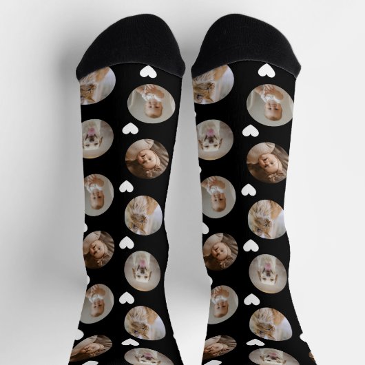 4 Photo Collage Template Make Your Own Fun Sokken (Top)