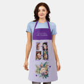 4 photos grandchildren floral purple schort (Gedragen)