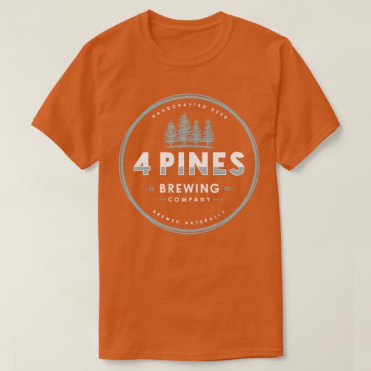 4 Pines Genieten van T T-shirt (Design voorkant)