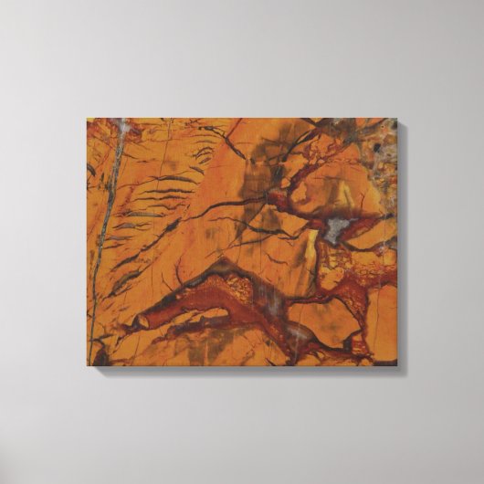 4-pins Quad Red Jasper en Quartz-fotoafdrukken Canvas Afdruk (Voorkant)