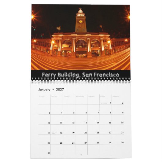 4 PIZON-agenda 2008 Kalender (Jan 2027)