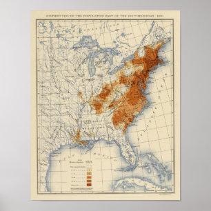 4 Populatie 1810 Poster