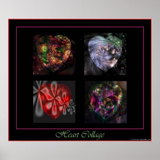 4 poster hart (Voorkant)