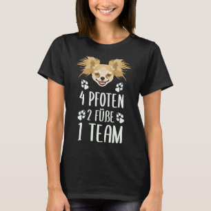 4 poten 2 feet 1 Team Chihuahua T-shirt