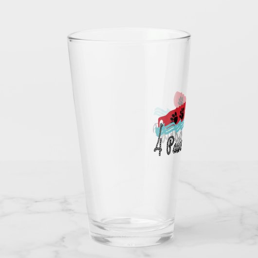 4 poten Adrift pint glas (Rechts)