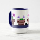 4 potten en een Mok met katten (Voorkant links)