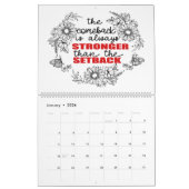 4 Powerful Woman in The Making Motivation Goals Kalender (Jan 2026)