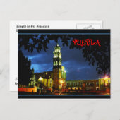 4, PUEBLA BRIEFKAART (Voorkant / Achterkant)