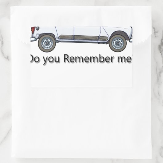 4 RECHTHOEKIGE STICKER (Tas)