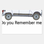 4 RECHTHOEKIGE STICKER (Voorkant)