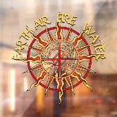 4 Richtingen Decal Custom Tribal Life Window Cling (Vel 2)