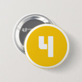 ## 4 ## RONDE BUTTON 5,7 CM (Voorkant /achterkant)