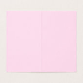 4 ROZEN 2x3.5 GIFT-KAART Visitekaartje (Binnenkant ongevouwen)