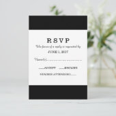 4 RSVP-kaartSjabloon RSVP Kaartje (Staand voorkant)