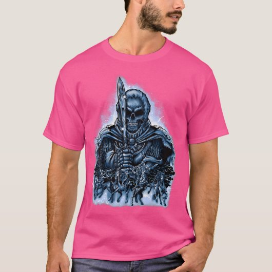 4 Ruiters van de Apocalyps Openbaring 61-8 Jezus T-shirt (Voorkant)