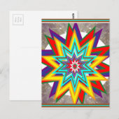 4 Sale Karuna Reiki Healing Symbool kunst Geschenk Briefkaart (Voorkant / Achterkant)