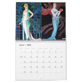 4 SEIZOENEN 2014 ARTDECO BEAUTY MODE ILLUSTRATIE KALENDER (Mar 2026)