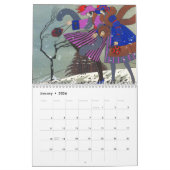 4 SEIZOENEN 2014 ARTDECO BEAUTY MODE ILLUSTRATIE KALENDER (Jan 2026)