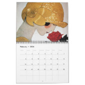 4 SEIZOENEN 2016 ARTDECO BEAUTY MODE ILLUSTRATIE KALENDER (Feb 2026)