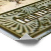 4 Seizoenen Alphonse Mucha Print (Hoek)