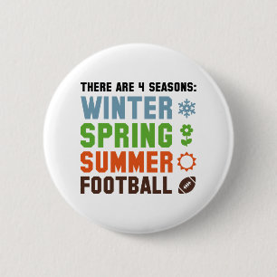 4 Seizoenen Football Ronde Button 5,7 Cm