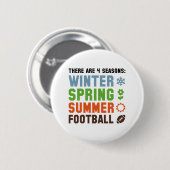 4 Seizoenen Football Ronde Button 5,7 Cm (Voorkant /achterkant)