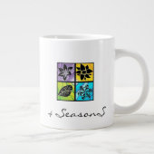 4 seizoenen grote koffiekop (Rechts)