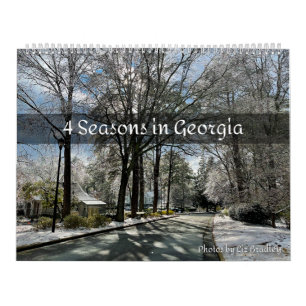 4 Seizoenen in Georgia Kalender